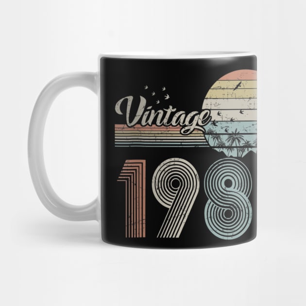 Vintage 1981 Design 39 Years Old 39th birthday for Men Women by semprebummer7